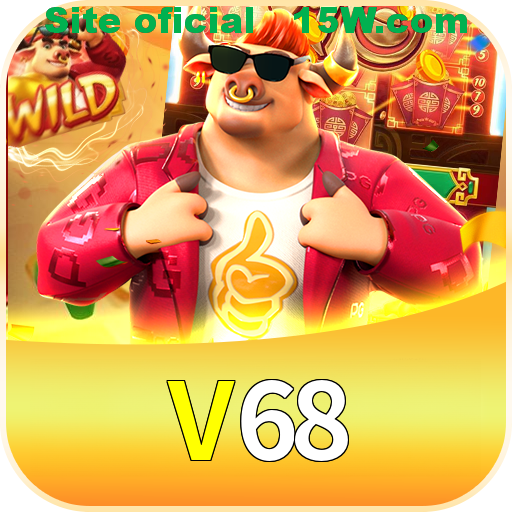 Imagem promocional da V68 mostrando a plataforma e suas vantagens